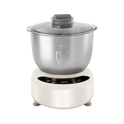 VONCI Electric Dough Maker with Ferment Function,7.3QT (7L) Stainless Steel Dough Mixer Dough Mixer Machine with Fermentation & Timer for Bread, Pizza, Dumplings, Noodles.