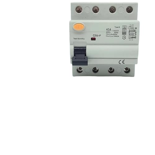 Disjoncteur différentiel type B 4P 32A évite fuite de courant