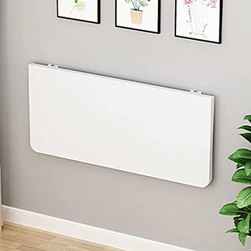 Table d'ordinateur rabattable JATIBOSH blanche avec supports pliants - 2