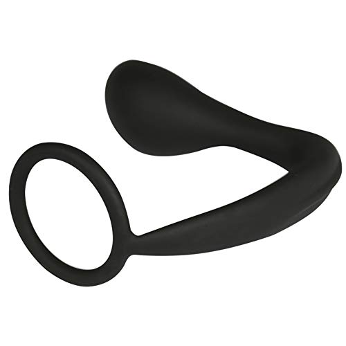 Fst Silicone Cock Ring With Anal Plug Prostate Massage Stimulator And Penis Ring Erection Enhancing Combo #TOP4