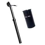 Rennrad Dropper Sattelstütze mit Handregulierung, Mountainbikes, handgesteuerte Dropper...