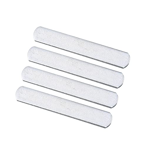 BESPORTBLE Stainless Steel for Weighted 4 Pcs Round Corner Steel Strength Training 0.2kg Each