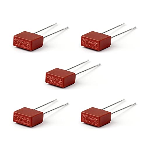 Kit surtido de fusibles cuadrados de plástico 55 piezas con valores 0.5A a 15A, 250V, fusibles retardados miniatura 2