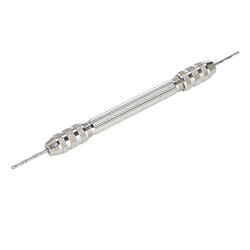 Gecheer Mini broca de mão profissional com conjunto de brocas de aço inoxidável de alta velocidade d