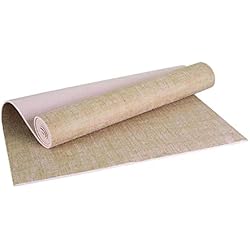 Esterilla Yoga Amaya AMAYA SPORT Esterilla de Yute natural Ecofriendly para Yoga y Pilates, Antideslizante, Cómoda y Resistente, 6 mm de grosor