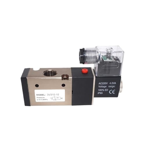 Électrovanne pneumatique 3V310-10 pour l'automatisation en AC 380V