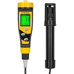 UIUZMAR Digital Dissolved Oxygen Meter Portable Dissolved Oxygen Test Kit with 3.6ft Electrode for Ponds Aquarium Aquaculture Do Meter for Water Fish Tank with Measuring Range 0.0‑40.0 Mg/L