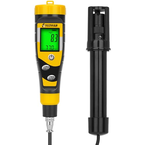 UIUZMAR Digital Dissolved Oxygen Meter Portable Dissolved Oxygen Test Kit with 3.6ft Electrode for...