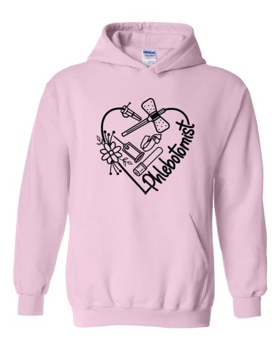Phlebotomist Heart Sweatshirt, Phlebotomist Tech Sweatshirt, Phlebotomy Sweatshirt, Lab Tech Sweatshirt, Blood Bank Hoodie, Gift for Phlebotomist3