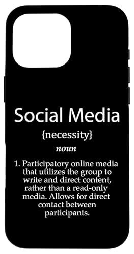 Social Media Definition Social Media Influencer Marketing �X�}�z�P�[�X iPhone 16 Pro Max �p