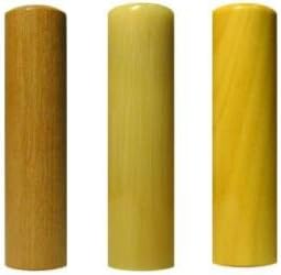 印鑑･はんこ 個人印3本セット　実印： オノオレカンバ 15.0mm 銀行印： 純白オランダ 16.5mm 認印： 薩摩本柘 16.