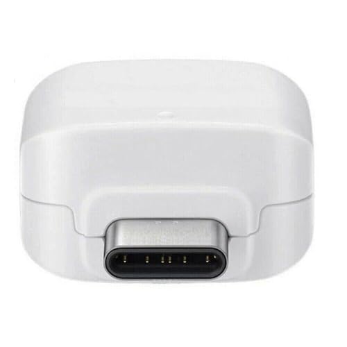 Mr. Gadget's Solutions Adaptador USB tipo C/USB OTG compatible con Galaxy S9, S8 Plus, Note 8, A3, A5, color blanco