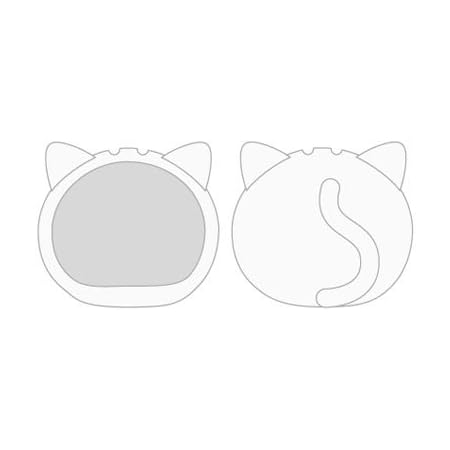 Amazon おまんじゅうにぎにぎマスコット きぐるみケース ねこ ホワイト アニメ 萌えグッズ 通販