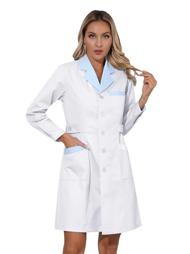 Blouse blanche infirmière et costume laboratoire femme