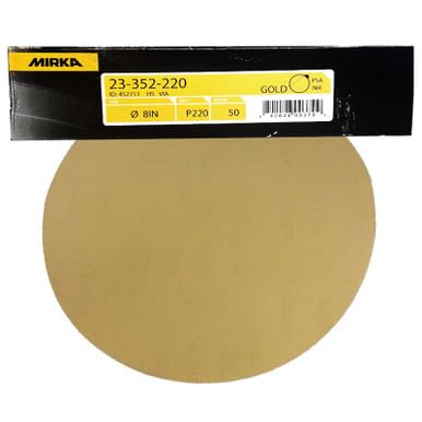 Disques 220 Grain Miroslava 23352220 autocollants PSA 20,3 cm pour bois
