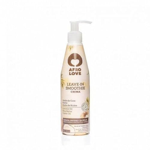 Afro Love Leave In Smoothie 290ml - Après-Shampooing Sans Rinçage Sans Silicone Sans Paraben Leave in Conditioner Cover