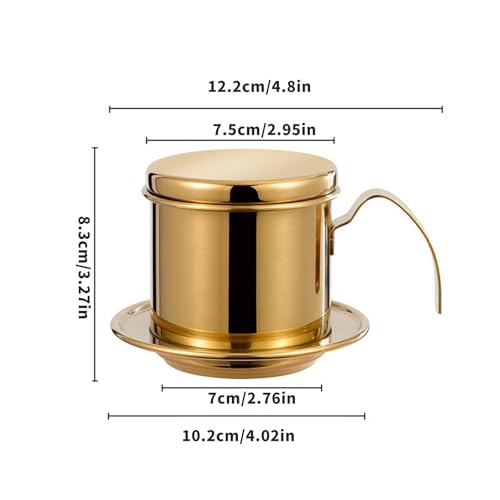 Machine à café en acier inoxydable à assemblage rapide avec double couche en maille - 8