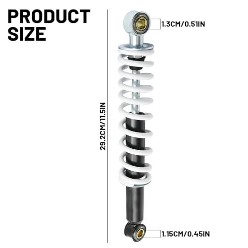 Image of 2 PCS 11 inch Front Shock Kit 290mm Coolster ATV Shock Absorber Suspension for Quad ATV Coolster TaTao 50cc 70cc 90cc 110cc 125cc