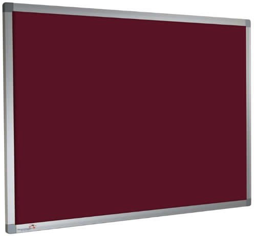 Charles Twite Noticeboard Class 1 Aluminium Framed 1500mm x 1200mm (Garnet)