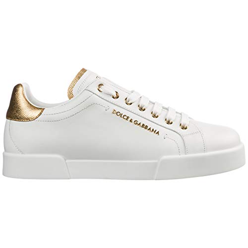 Dolce&Gabbana Men Portofino Sneakers Bianco 10 US