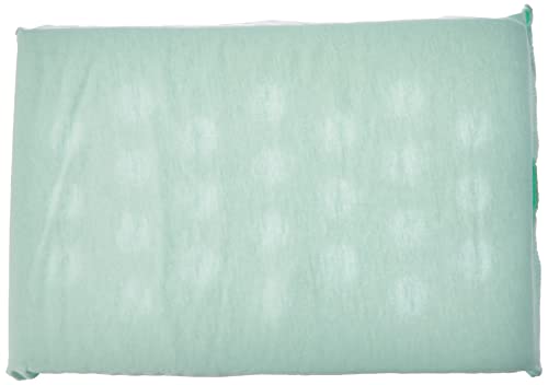 Travesseiro de espuma C/ Furos Papi Malhas Liso para Bebê 29cm X 19cm X 3cm Contém 01 Un