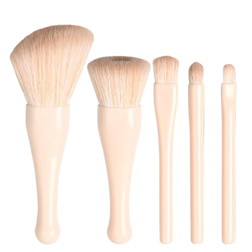 Cepillos de maquillaje de viaje - Cepillos de maquillaje de 100 g para mujeres | Cepillos de viaje de labios retráctiles | Portátil y retráctil para sombras básicas Corrector Mujeres