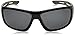 Columbia Men's Utilizer Wrap Polarized Sunglasses, Shiny Black W/Grey Rubber Polarized, 62 mm