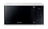 Warmhaltefunktion Samsung MG23K3513AW/EG Mikrowelle mit Grill / 800 W /23 L Garraum / 48,9 cm Breite / Quick Defrost / 27 Automatikprogramme / Weiß