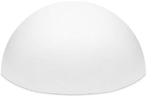 Juvale White Half Sphere Foam Ball for DIY Crafts: Unleash Your Creativity