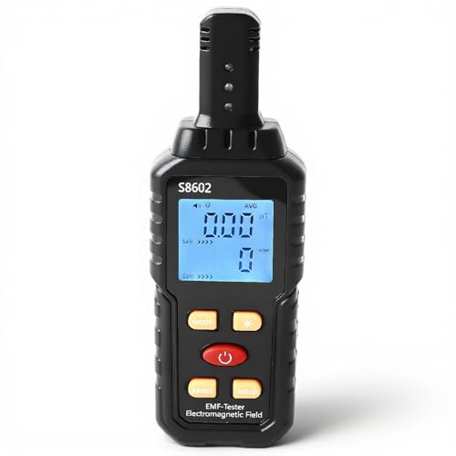 Medidor EMF portátil 3 en 1 para radiación electromagnética miniatura 1