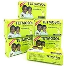 Medicated Tetmosol Soap, 6, 1 Count Pack of 1, Green/yellow