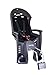 HAMAX, Seggiolino Bambini per Bicicletta Smiley W Lockable Bracket, Nero (Grau/Schwarz)