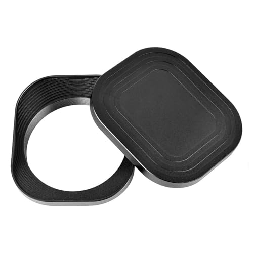 Abat-jour à lentille carrée 62mm anti-dommage pour améliorer la clarté de vos images - 4
