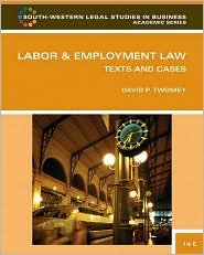 Labor and Employment Law 14th (fourteenth) edition Text Only