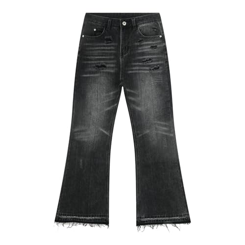 Men's Jeans Autunm American Retro Commute Home Casual Gathering Loose Slim Fit Long Pants