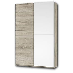 Stella Trading FAST Schwebetürenschrank Kleiderschrank