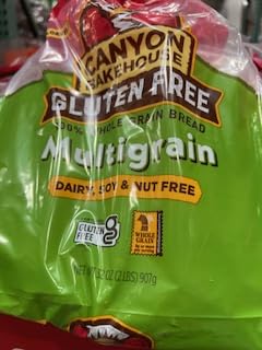 Generic Canyon Bakehouse Gluten Free Bread Multigrain ~ 100% Whole Grain Bread ~ Dairy, Soy and Nut Free ~ 2 Loaves Total