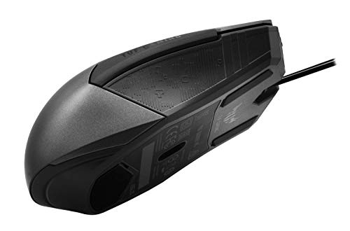 ASUS TUF M5 Mouse Gaming Ottico, 6200 DPI, Design Ergonomico ambidestro, Aura Sync RGB, Interruttori Omron