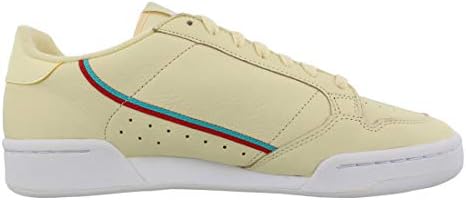adidas Men's Originals Continental 80 Mist Sun/Hi-Res Aqua/Scarlet Leather Casual Shoes 11.5 M US | Image 2