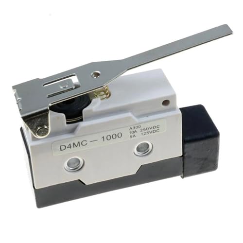 Micro interrupteur de fin de course levier long D4MC-1000 250VAC 10A x2