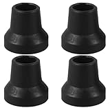 TEHAUX 4 Piezas Puntas De BastóN CuáDruple De Goma Antideslizante 16mm Interior Accesorios De Repuesto para Muletas Y...