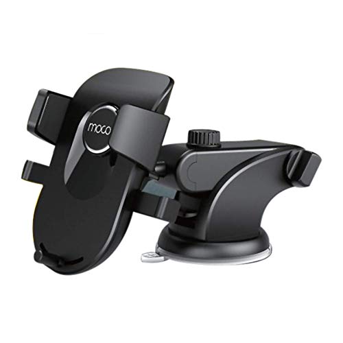 Suzec Universal PH01 Dashboard/Table/Desk Mount Shock Resistant Car Mobile Holder for Smartphones (Black)