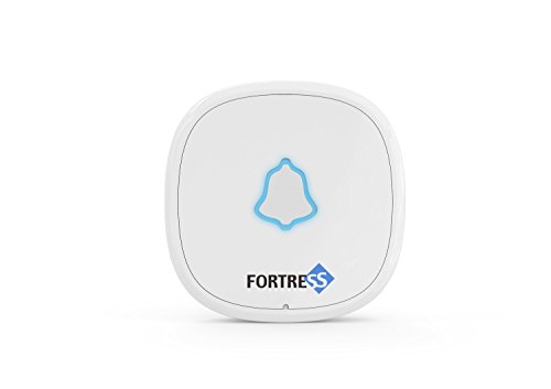 New Wireless Doorbell Chime and SOS Necklace- Fortress Security- Long Range Operation at 500 ft. - Plug in Doorbell/Caregiver Pager with Over 50 Chimes, Wireless Button and Adjustable Volume - Thumbnail 4