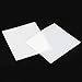 1pcs High Temperature Resistant White Silicone Rubber Sheeting - 20x20 Inch, Gasket Mat for Industrial Use(4INCH*4 INCH*10MM)