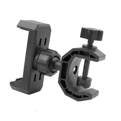 Perche à selfie multifonction avec clip pour smartphones et tablettes - Longueur réglable - Tête rotative à 360 degrés - Portable