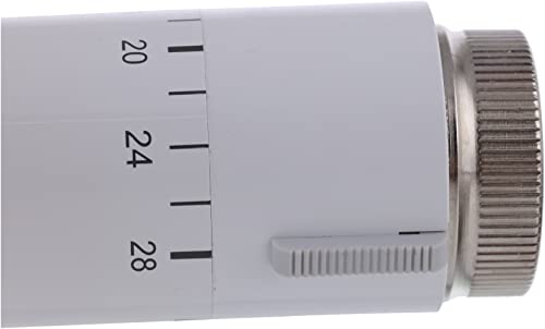 IMI Heimeier Kopf 7500-00.500 weiß, 6-28°C Thermostatkopf, Weiß RAL 9016