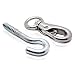 Hammock Hanging Kit - Hanging Chair Swivel and Lag Screw Mounting Hook - Hang Chairs Indoor / Outdoor with This Stainless Steel 700 Lb Capacity Hanging Hammock Swivel Clasp and Hanger Eyelet Screw