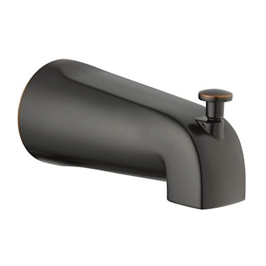 Tub Diverter Spout in Oil Rubbed Bronze
