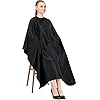 Retoo Mantella da parrucchiere professionale con chiusura con coulisse in nylon per donna Uomo Bambini Mantellina per taglio capelli taglia universale antispruzzo per taglio capelli #3