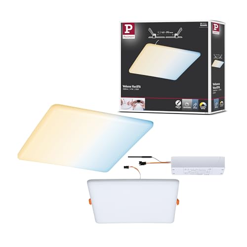 Panneau LED encastré Areo Paulmann étanche IP44 pour salle de bain